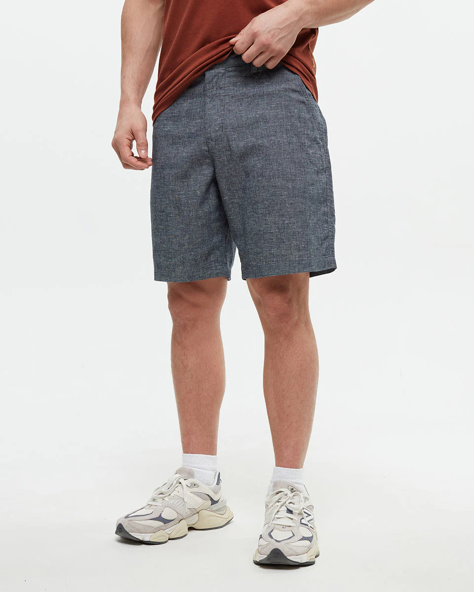 TenTree | Men’s Hemp Latitude Short - Midnight Blue Heather