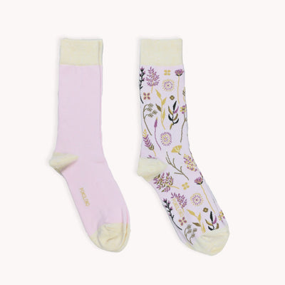 Pokoloko | Botanical & Solid Pima Socks - Pack of 2