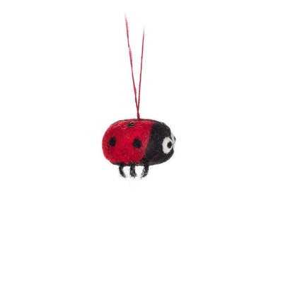 Abbott | Ladybug Felt Ornament