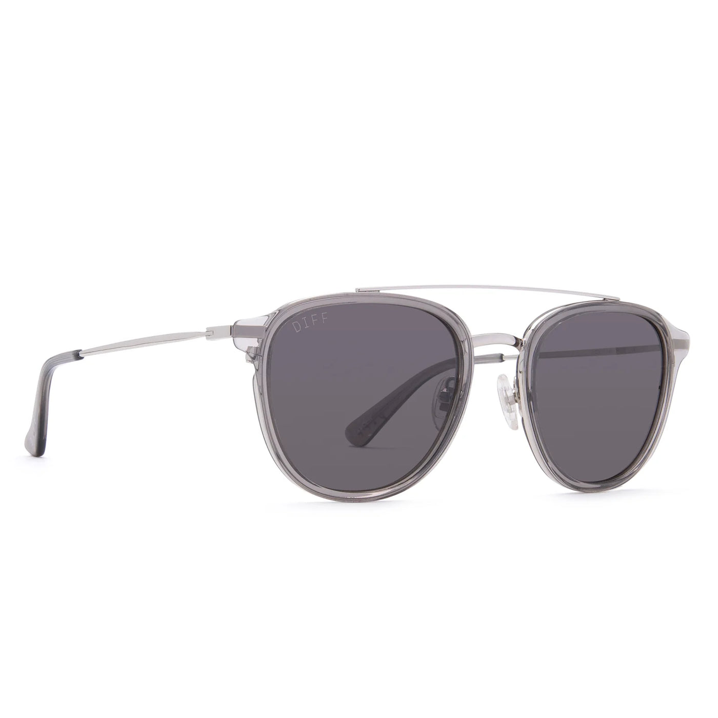 DIFF Camden Sunglasses | Storm Crystal + Grey