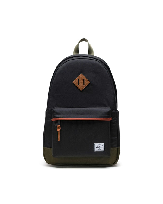 herschel backpack mid volume settlement Pop Quiz Supply Co. USA Made from durable 600D polyester Mid Volume Herschel Settlement Black
