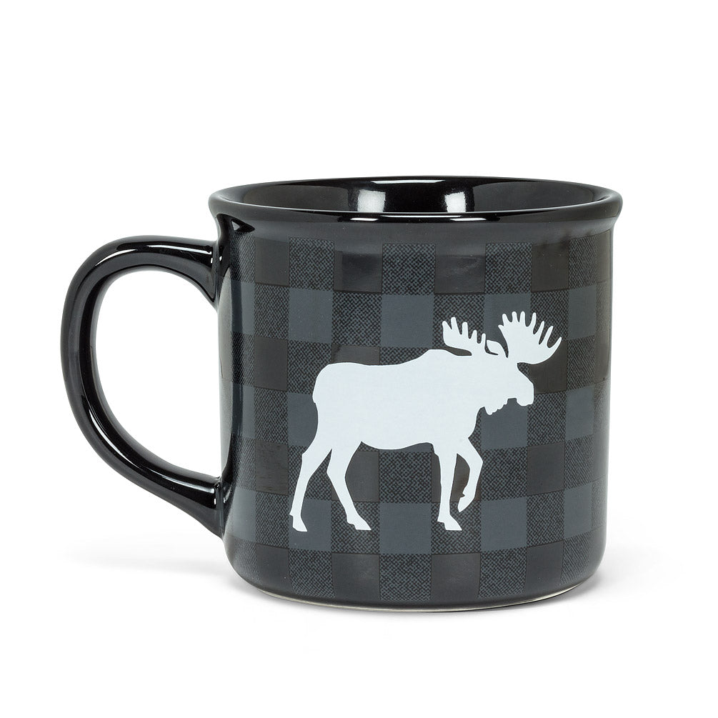 Moose Check Mug
