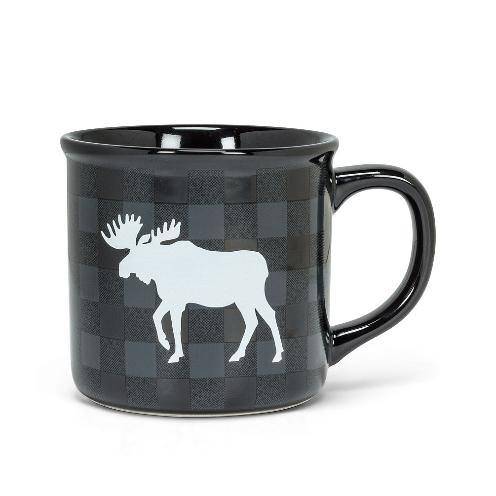 Moose Check Mug