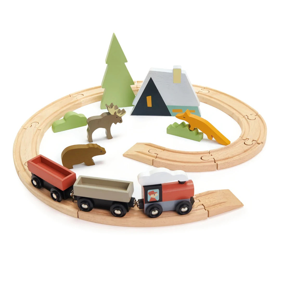 Tender Leaf Toys | Treetops Train Set