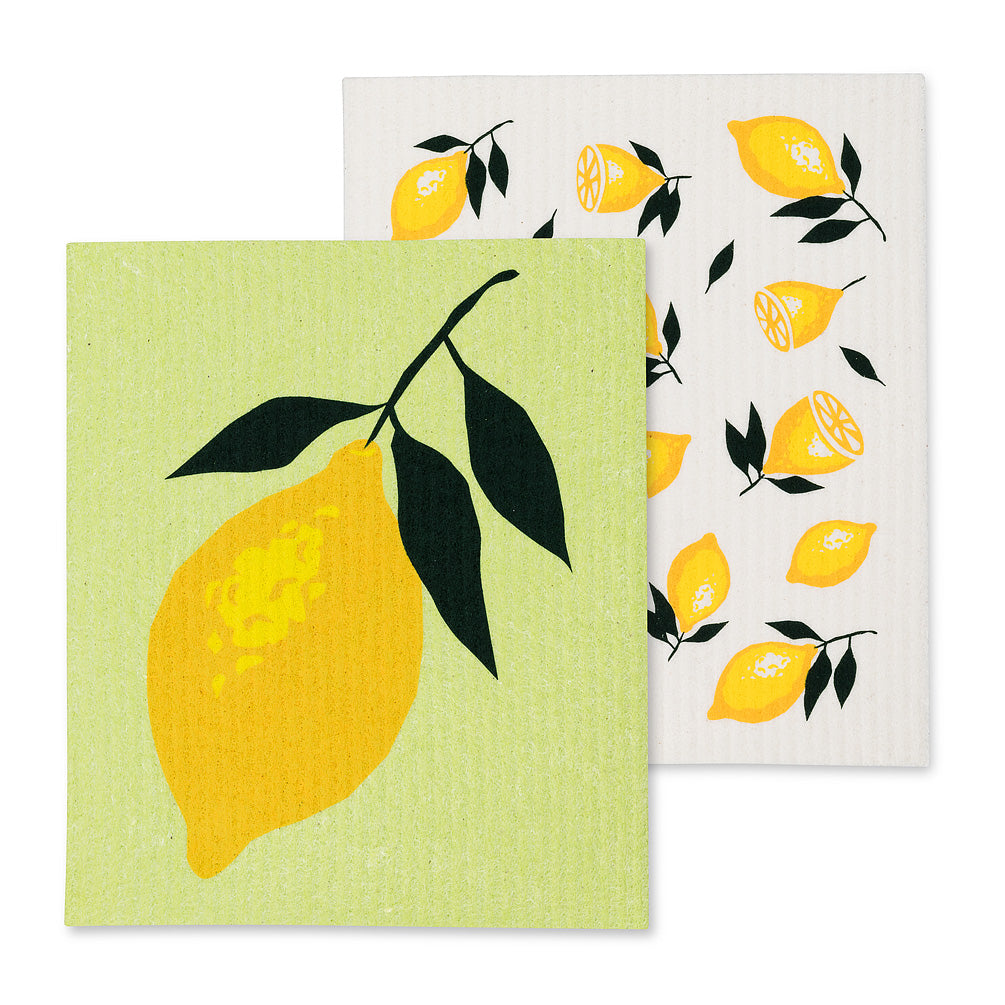 Lemon Dishcloths | Set of 2