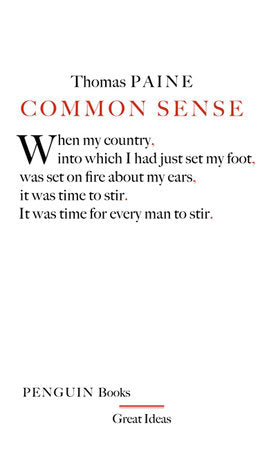 Common Sense By Thomas Paine