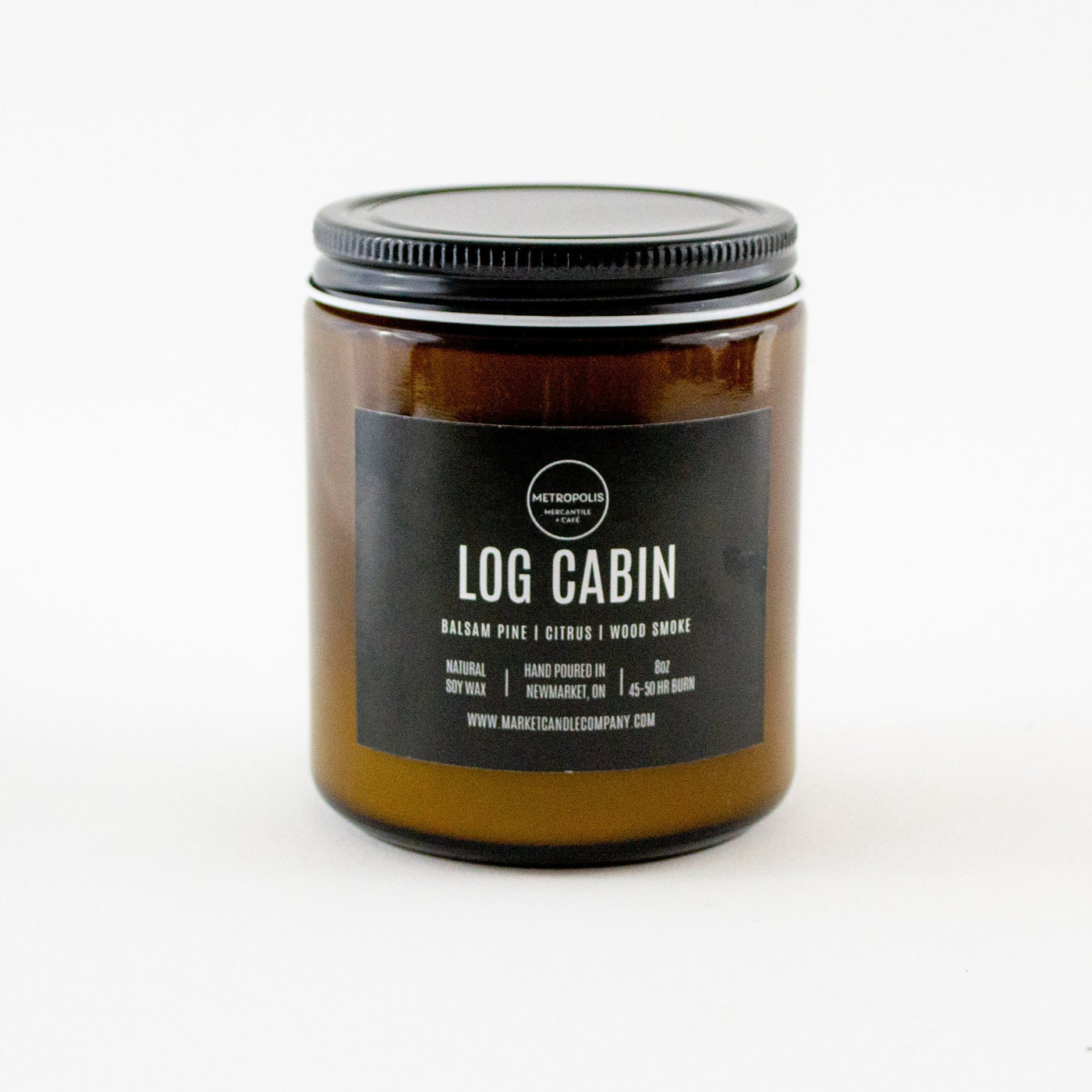 Log Cabin Candle - Market Candle Company
