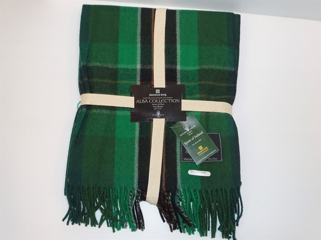 Wool Knee Blanket - Spirit of Ireland