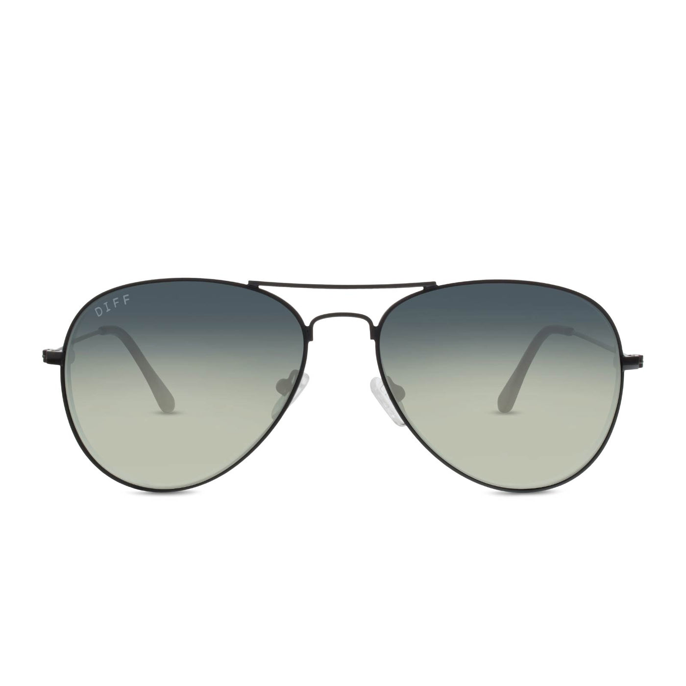 DIFF Cruz | Black + Grey Gradient Lens Sunglasses