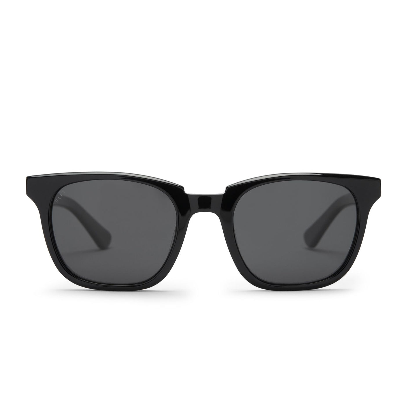 DIFF Colton - Black + Grey Polarized Lens Sunglasses