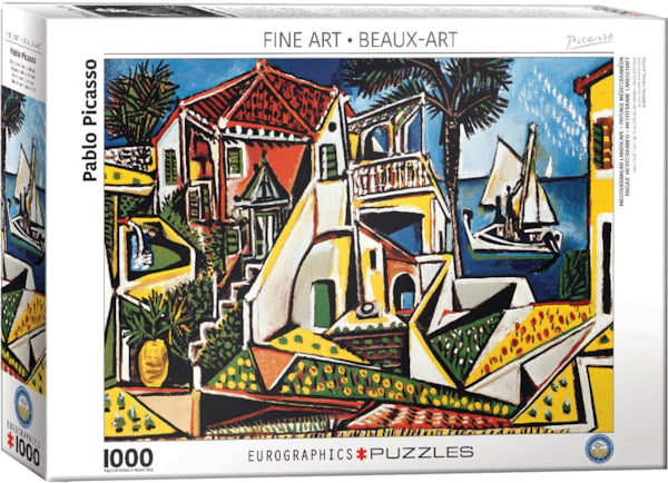 1000 pcs - Pablo Picasso Mediterranean Landscape