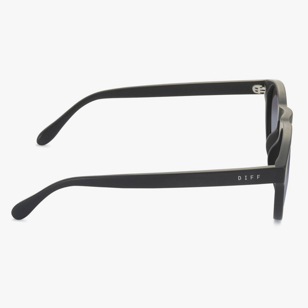 CODY - MATTE BLACK +AEGEAN GRADIENT FLASH LENS DIFF | Cody Sunglasses - Matte Black/Blue Gradient Flash  main image 4