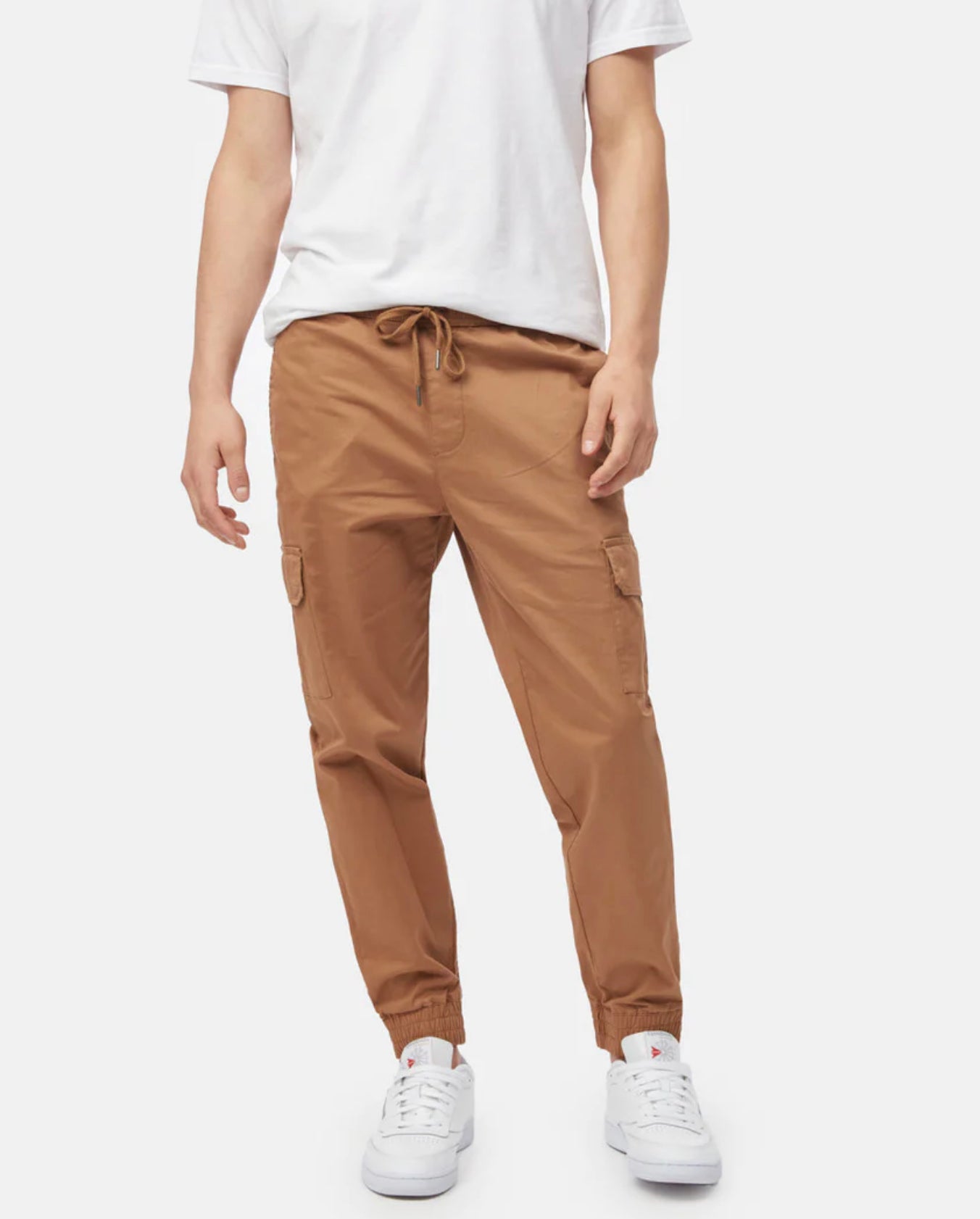 Stretch Twill Cargo Pull On Jogger