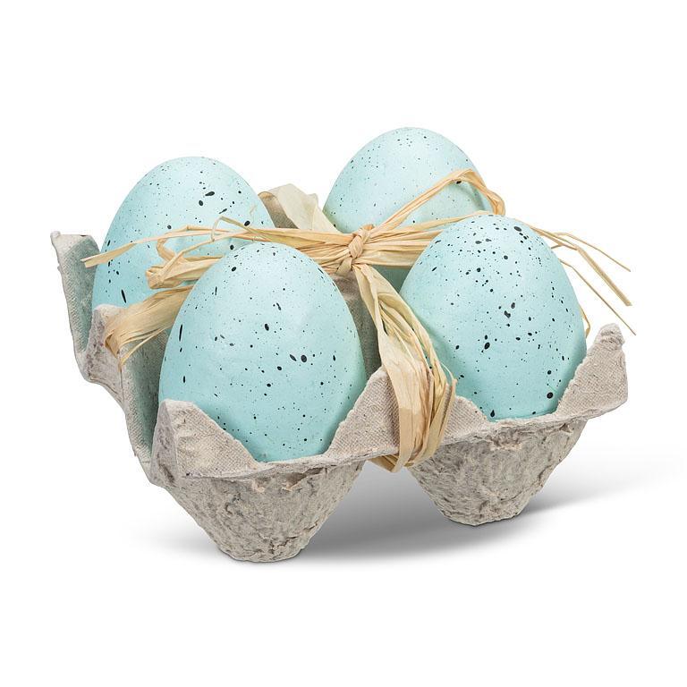 Blue Eggs in Eggcrate